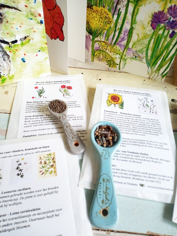 Kittyblumkaart: nr 1 Aardhommel