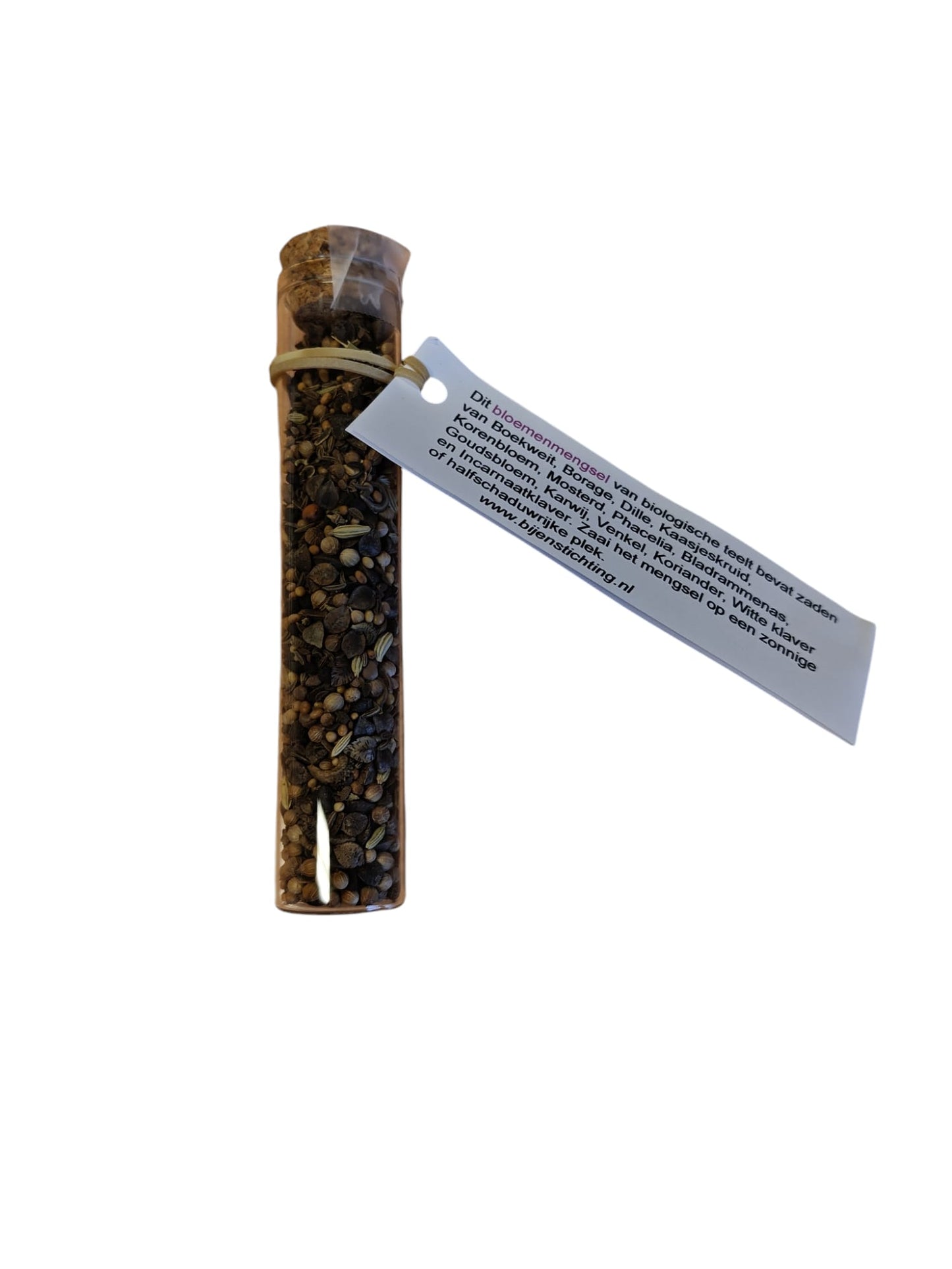 Buisje met zadenmengsel