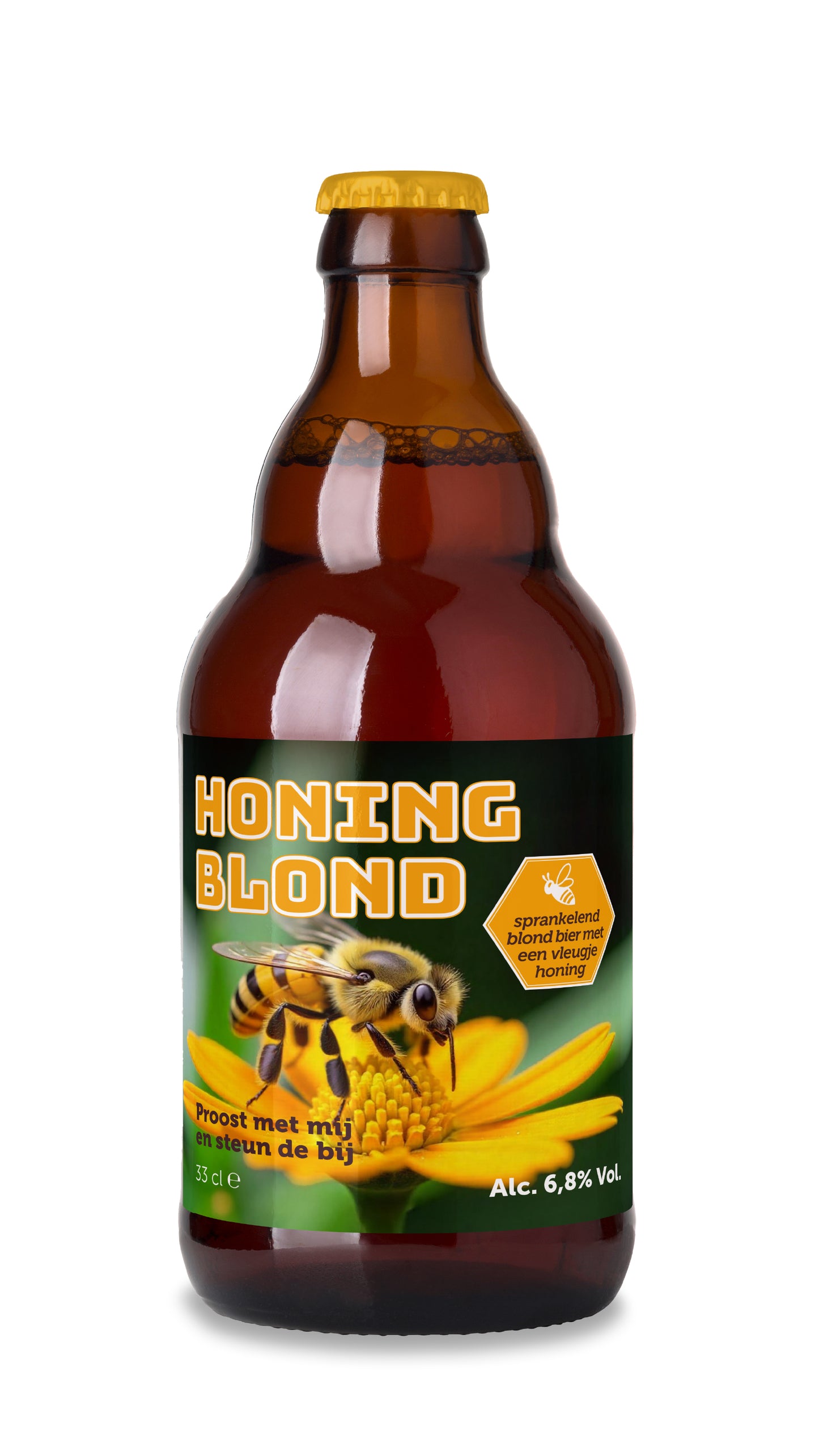 Honing blond bier 4 stuks