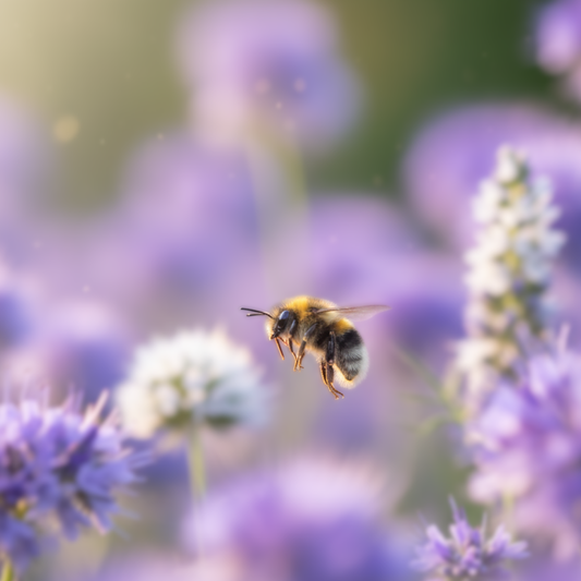 Bijenbuffet Wit & Paars (Bollen & Zaden)