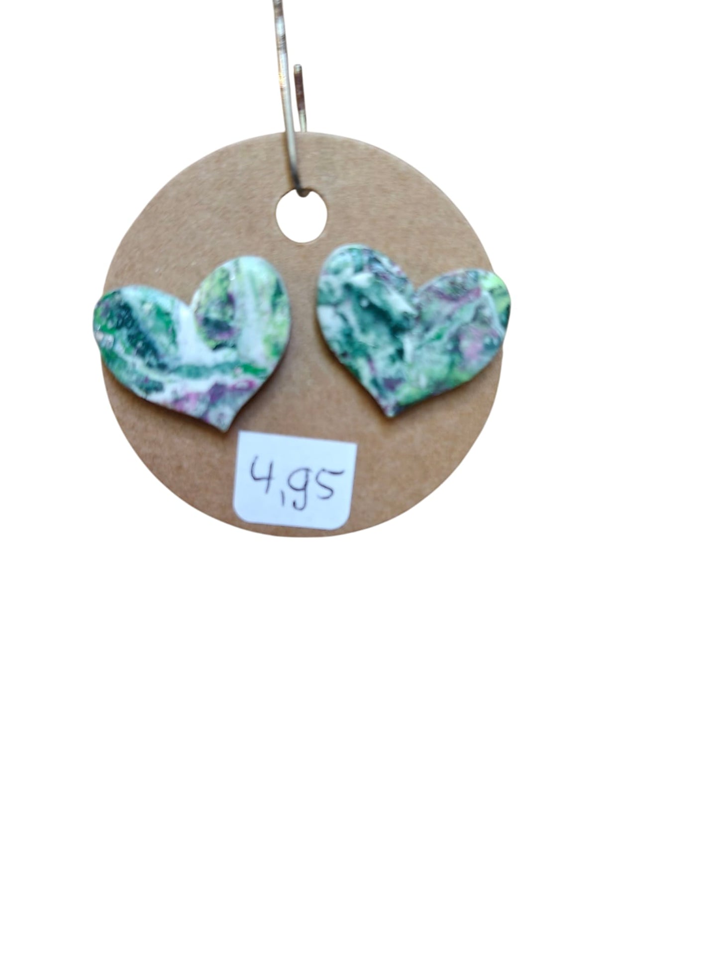 Hartjes oorknopjes 4,95