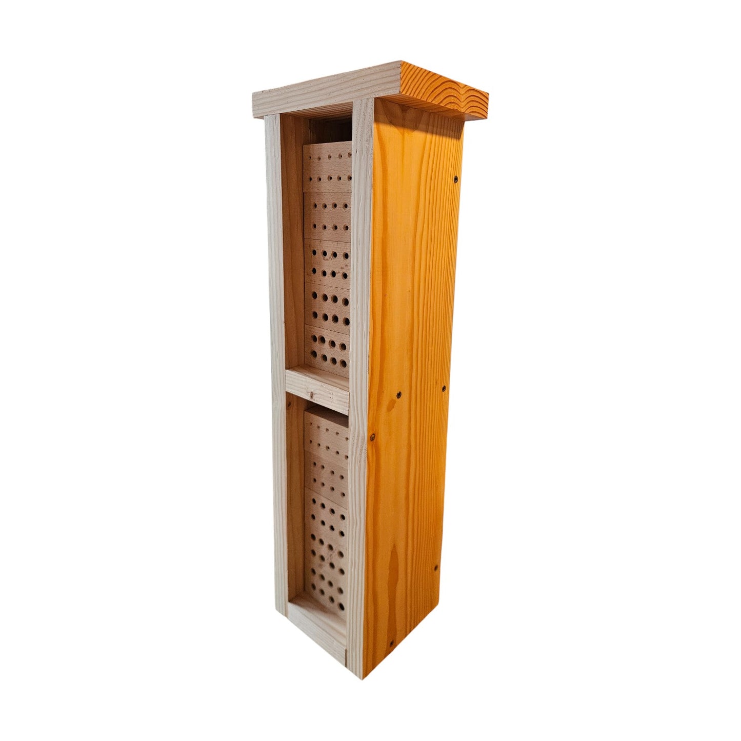 Bijenhotel “Bijen Luxe” – hoog model 10 cassettes