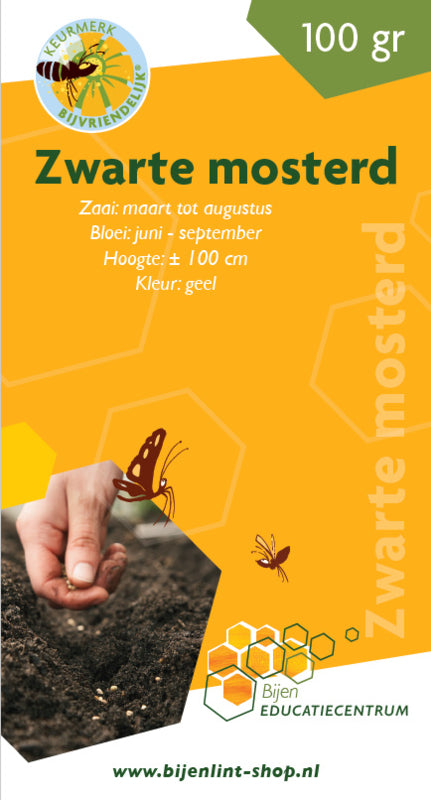 Bloemzaden, Zwarte mosterd, 100 g