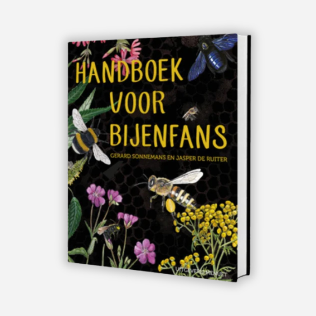 Boekomslag 'handboek voor bijenfans'