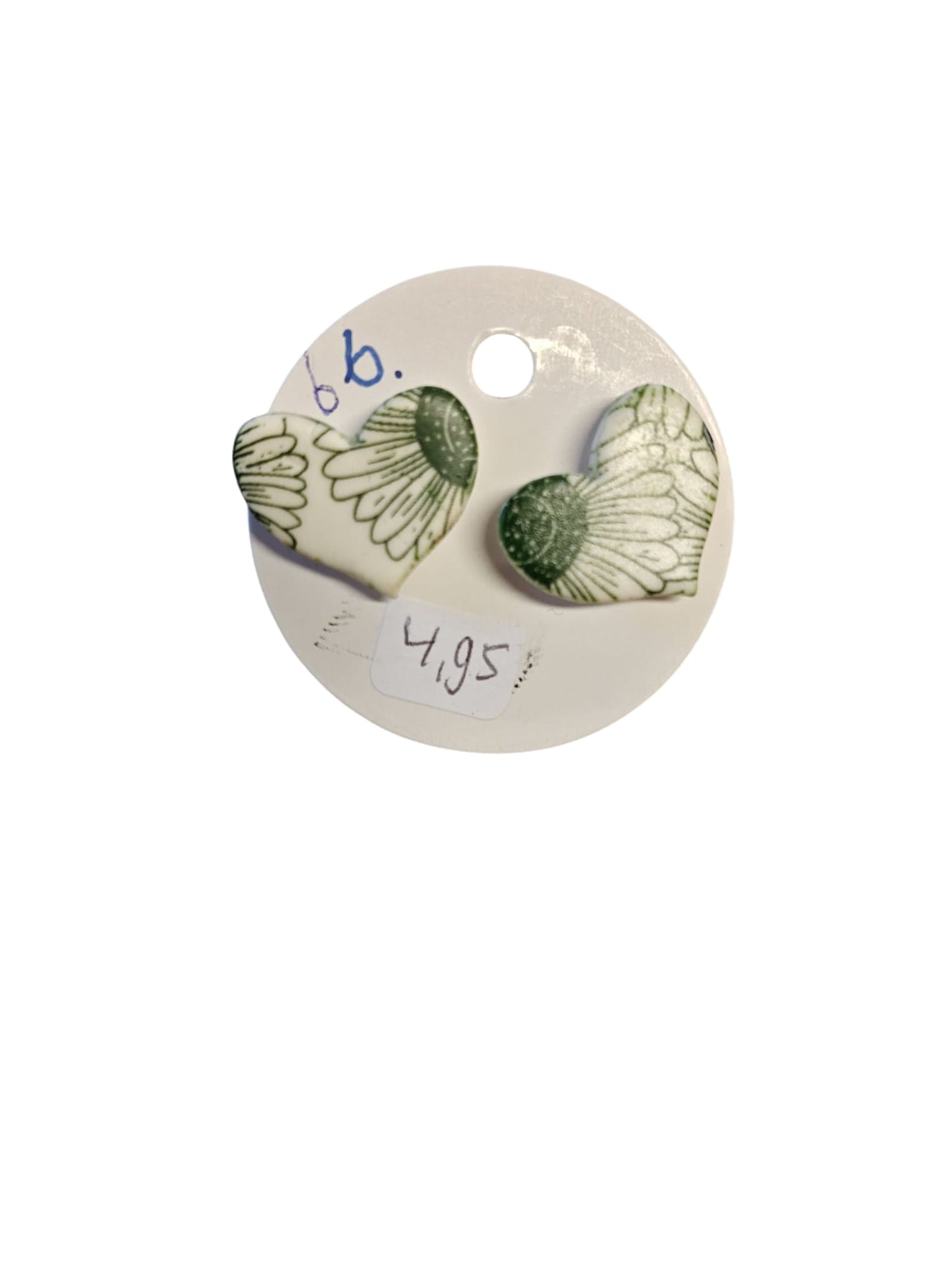 Hartjes oorknopjes 4,95